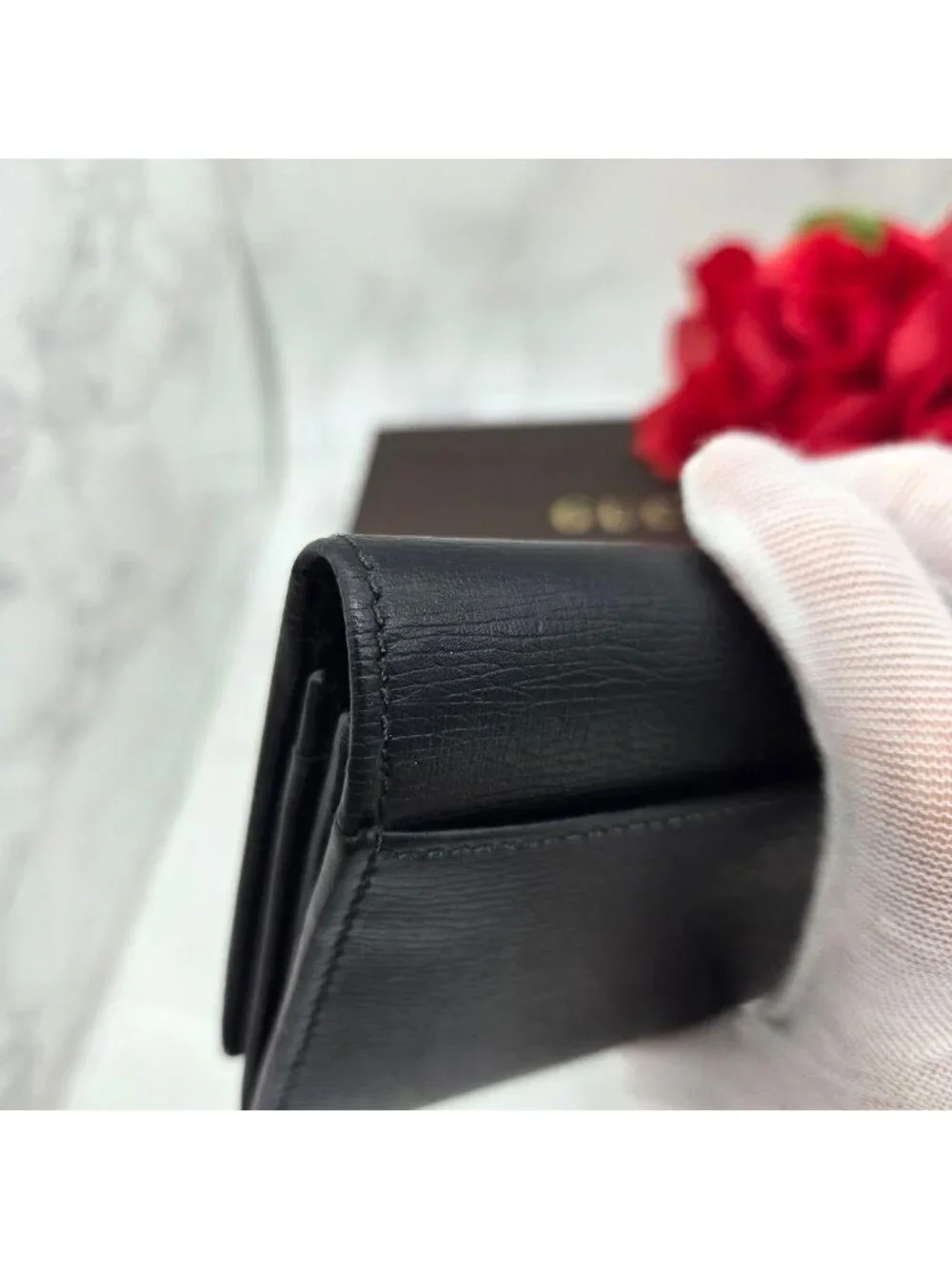 Gucci Long Wallet Wallet Horsebit Hardware Black - Picture 6 of 15